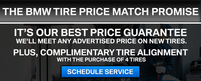 The BMW Tire Price Match Guarantee