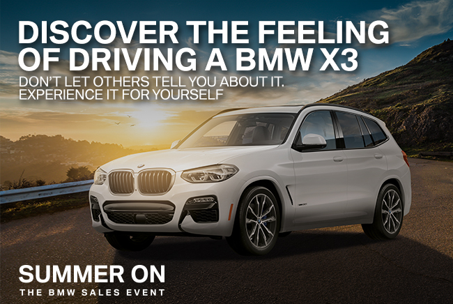 Discover The Feeling of Driving a BMW X3