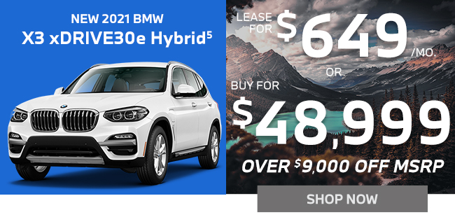 2021 BMW X3 Hybrid