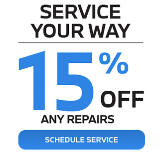service your way 15% off