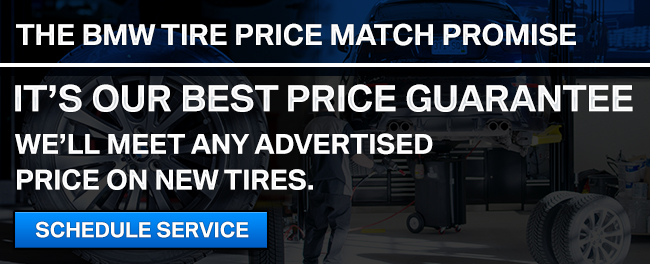 The BMW Tire Price Match Promise