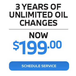 3 years of unlimited oil changes