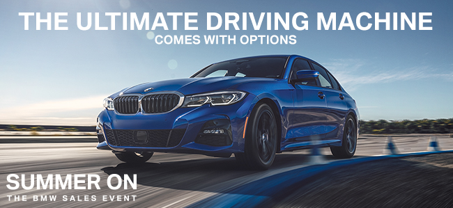 The Ultimate Driving Machine Comes With Options