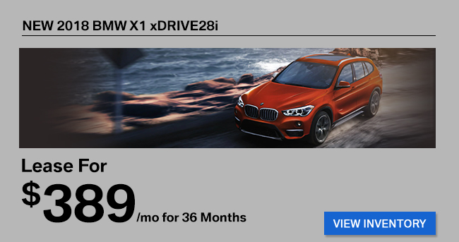 New 2018 BMW X1 xDrive28i