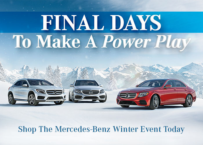 Shop The Mercedes-Benz Winter Event Today