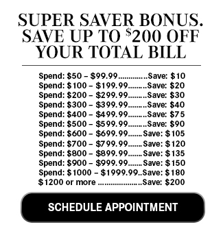 Super Saver Bonus