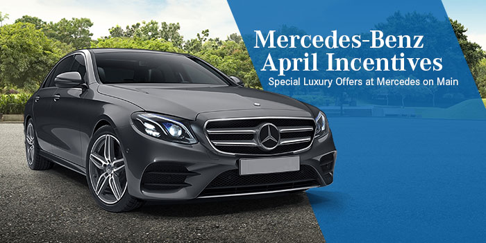 Mercedes-Benz April Incentives