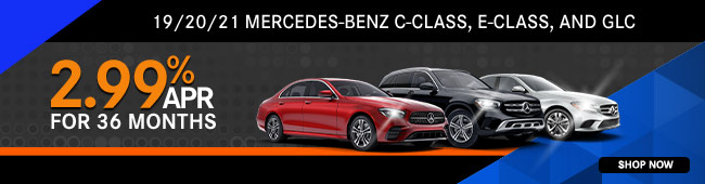 Mercedes-Benz My 19/20/21 C-Class, E-Class and GLC