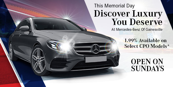 Mercedes-Benz Memorial Day Incentives
