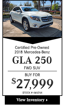 Certified Pre-Owned 2018 Mercedes-Benz GLA 250 FWD SUV