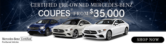  Certified pre-owned Mercedes-Benz Coupes From $35,000