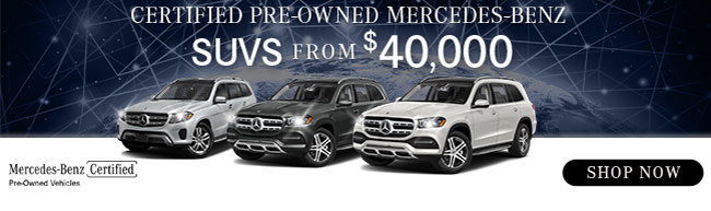  Certified pre-owned Mercedes-Benz SUVs from $40,000
