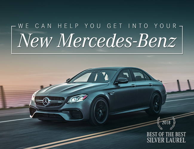 We Can Help You Get Into Your New Mercedez-Benz