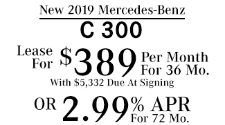 2019 Mercedes-Benz C 300