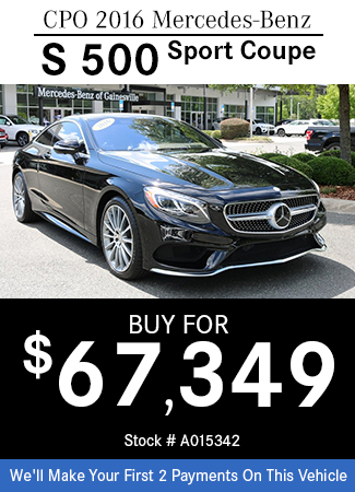 Used 2016 Mercedes-Benz S 500 Sport Coupe