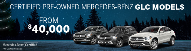  Certified pre-owned Mercedes-Benz GLC models
