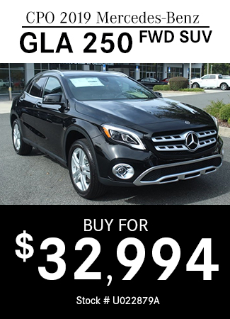 Certified Pre-Owned 2019 Mercedes-Benz GLA 250 FWD SUV