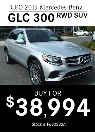 Certified Pre-Owned 2019 Mercedes-Benz GLC 300 RWD SUV