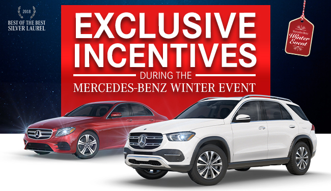 Exclusive Incentives During The Mercedes-Benz Winter Event