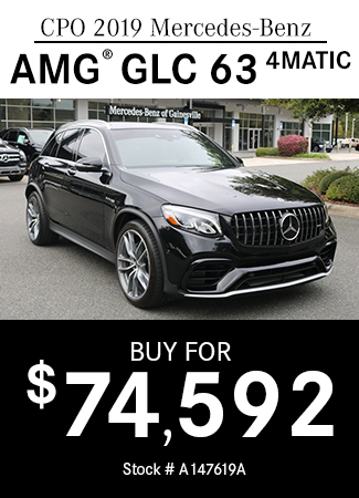 Certified Pre-Owned 2019 Mercedes-Benz AMG® GLC 63 SUV 4MATIC® SUV