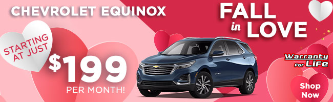 special offer on Chevrolet Equinox