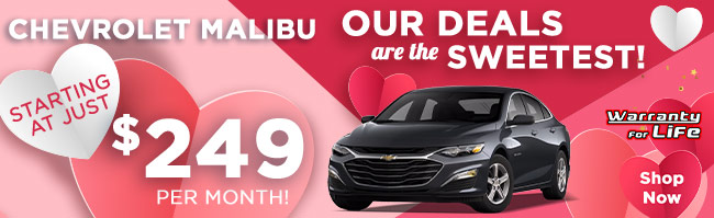 special offer on Chevrolet Malibu