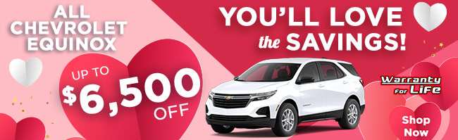 special offer on Chevrolet Equinox