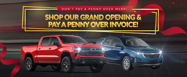 Promotional offer from Morgan Chevrolet