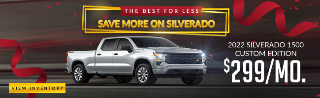 special offer on Chevrolets at Morgan Chevrolet