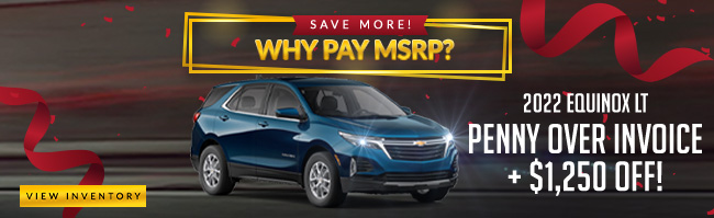 special offer on Chevrolet at Morgan Chevrolet