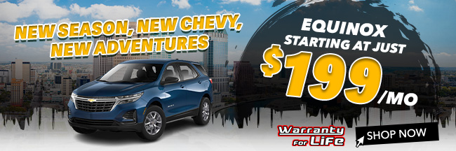 special offer on Chevrolet Equinox