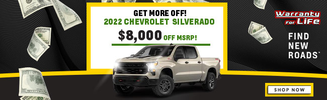 special offer on Chevrolet