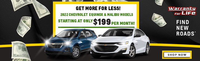 special offer on Chevrolet