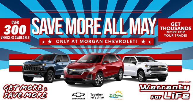 Feel the luck this saint patrick's day at morgan Chevrolet!