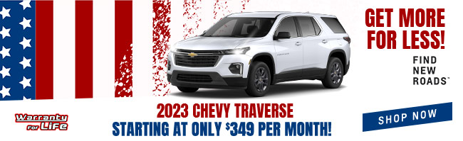 special offer on Chevrolet