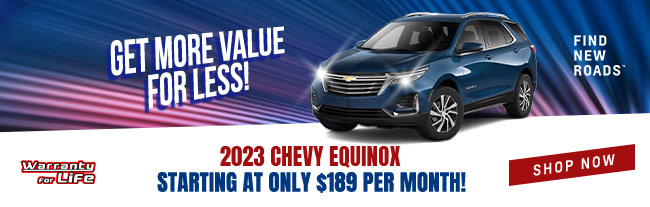 special offer on Chevrolet