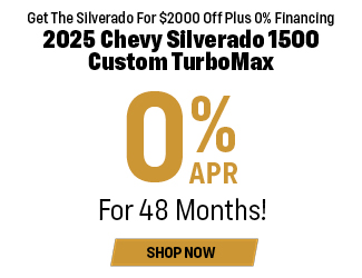 2025 Chevy Silverado 1500 Custom TurboMax offer