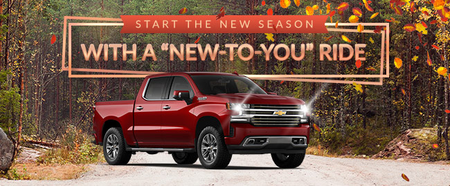 Promotional offer from Morgan Chevrolet