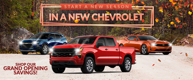 Promotional offer from Morgan Chevrolet