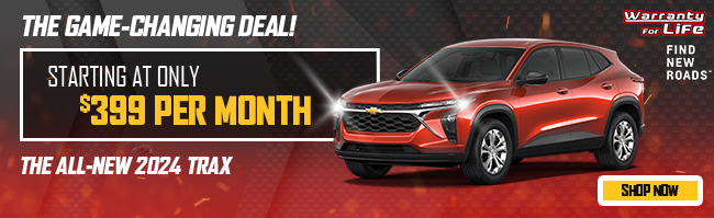 special offer on Chevrolet Trax