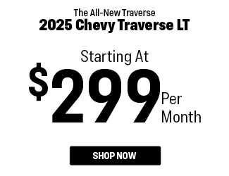 2025 Chevy Traverse offer