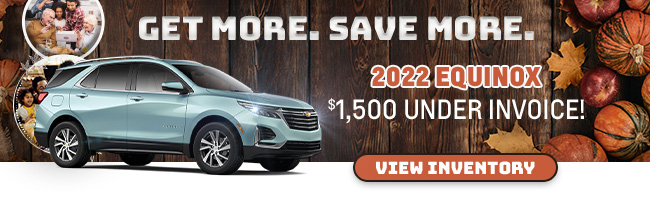 Get More. Save More. Vehicle offer