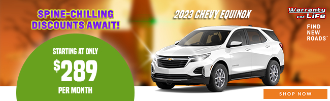 special offer on Chevrolet Equinox