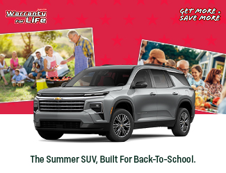 2025 Chevy Traverse offer