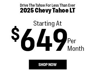 2024 Chevy Tahoe offer