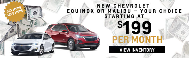 malibu or equinox offer