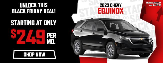 special offer on Chevrolet Equinox