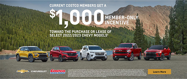 Current Costco members get a $1000 incentive