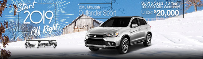 2018 Mitsubishi Outlander Sport