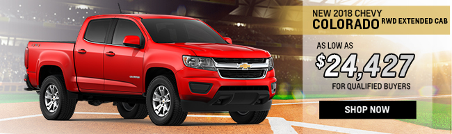 NEW 2018 CHEVROLET COLORADO RWD EXTENDED CAB